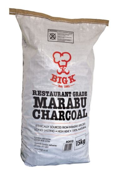 BIG K Lumpwood Charcoal Marabu Gourmet