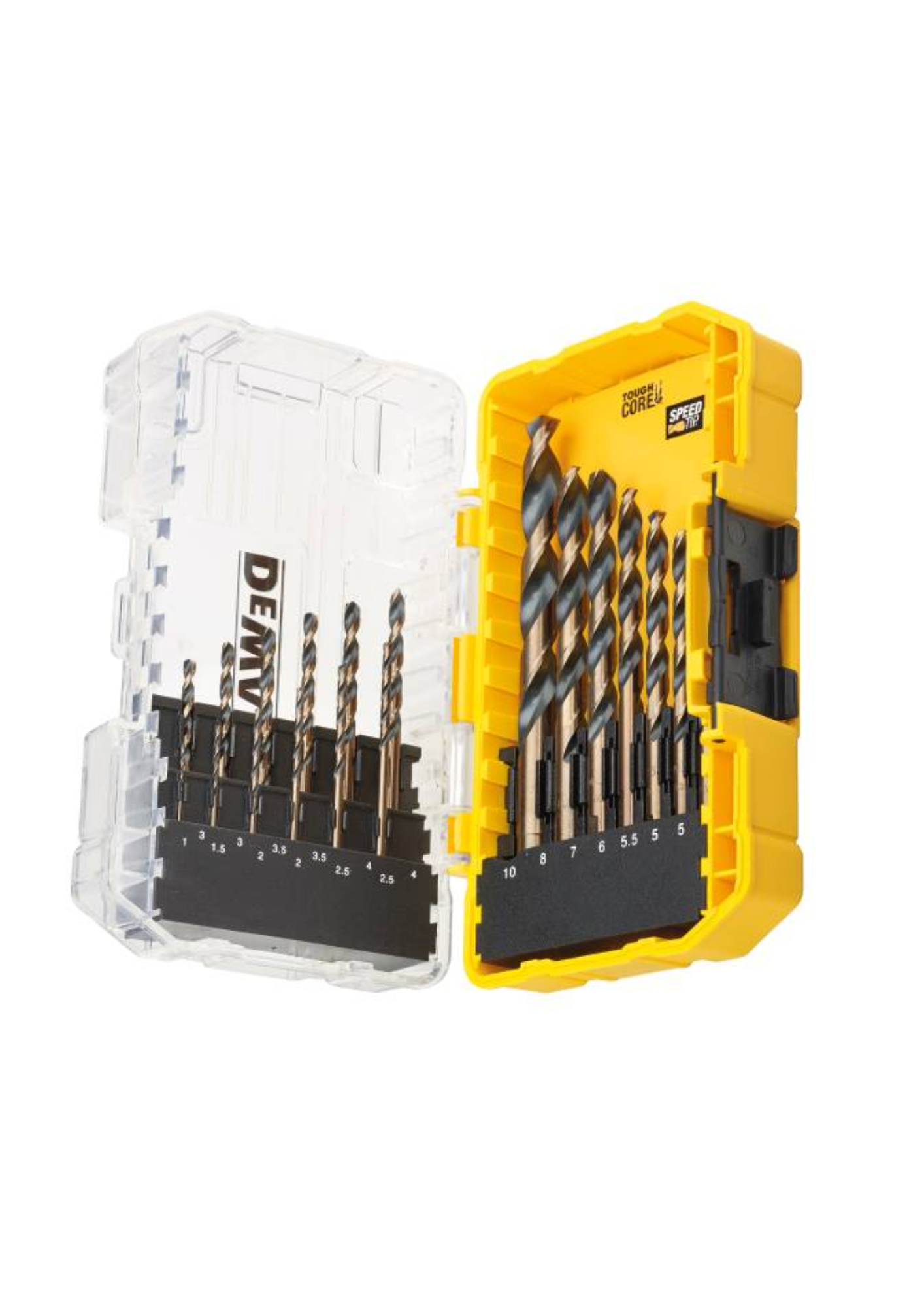 DeWalt Black & Gold HSS Bit Set 14Pc