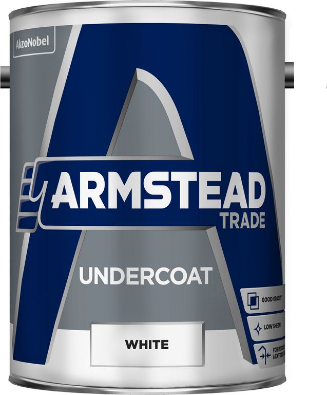 Armstead 5 Ltr Trade Paint Undercoat - White