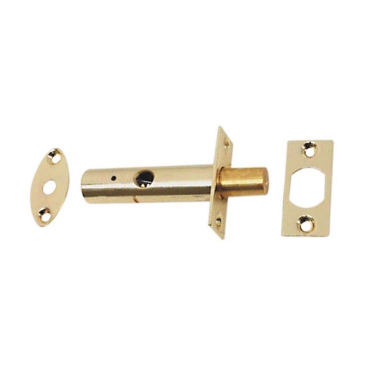 Door Security Bolt Silver Satin Chrome