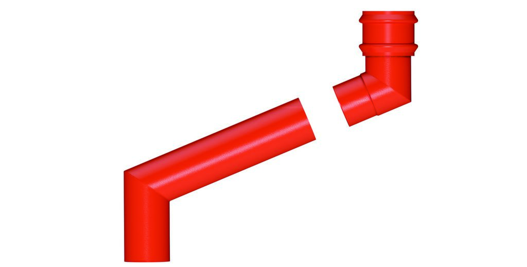 Guttercrest Trad Two Piece Swan Neck