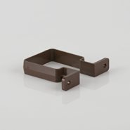 Brett Martin Square Rainwater Downpipe Clip - Brown