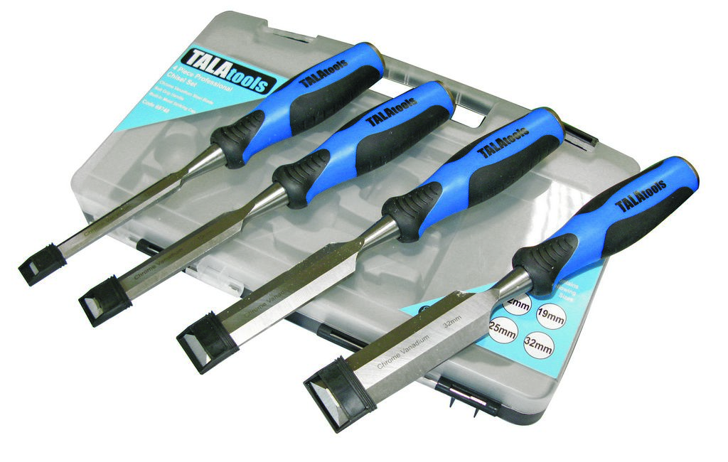 Tala Professional 4 Piece Chisel Set