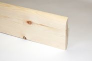 Whitewood Rounded 1 Edge