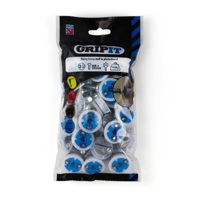 GRIPIT Fixings - Blue