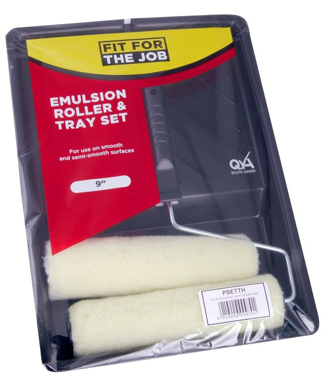 Fit For The Job Rodo Emulsion Roller & Tray Set With Spare Head
