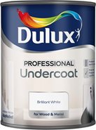 Dulux 2.5 Ltr Dulux Professional Paint Undercoat - Brilliant White