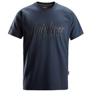 SNICKERS Workwear Logo T-Shirt Dark Navy