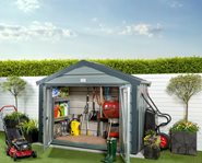 Adman Steel Shed Ministore   6' x 3'8