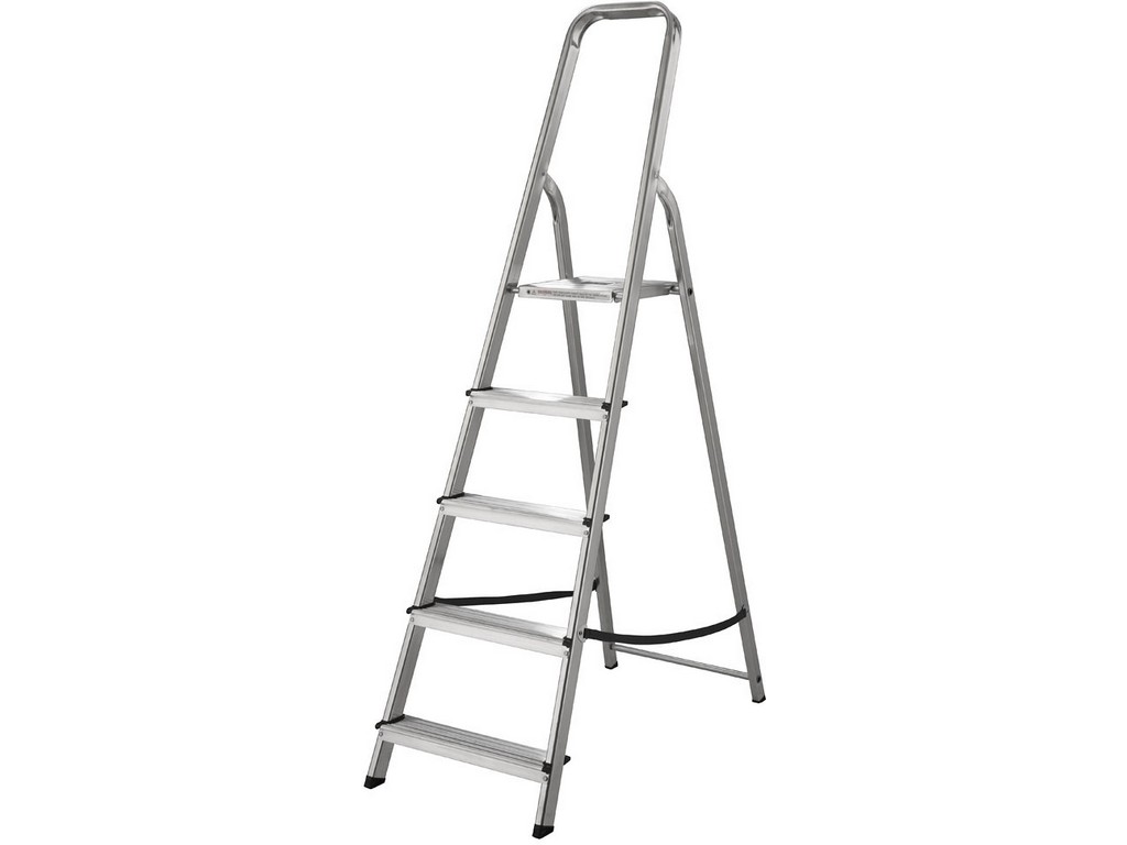 Werner Trade Stepladder High Handrail 5 Tread