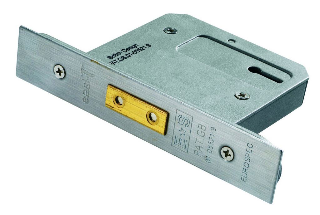 Eurospec Easi - T 5 Lever Security Dead Lock Silver Pc/Sc