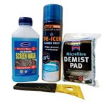 Kit-Screenwash, Deicer, Scraper And Demist Pad