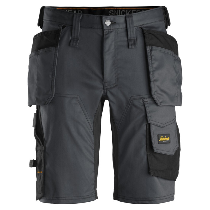 SNICKERS Trousers SHORTS 4-Way  Grey/Black