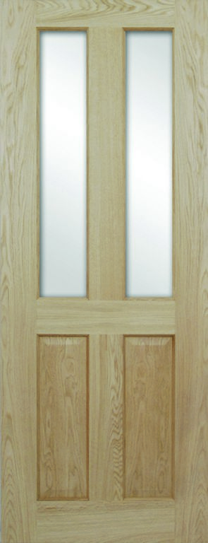 Richmond Internal Door Glazed Sanded - Oak