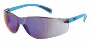 OX PPE Safety Glasses - Mirror - Blue Mirror