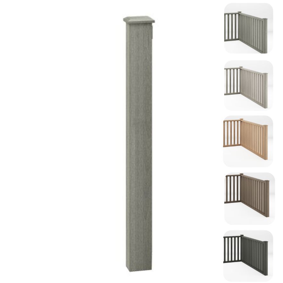 Ecoscape Composite Balustrades - Newel & Cap