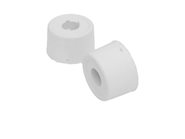 Centurion Door Stop Round Plastic - White