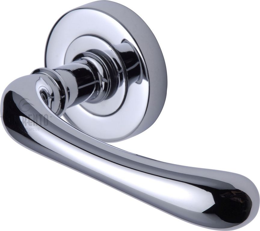 Sorrento Donna Handle On Round Rose Polished Chrome