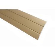 Trojan Self Adhesive Floor To Floor Coverstrip Aluminium - Gold