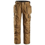 Snickers Holster Canvas Trouser Brown