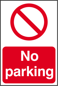Cent Sign No Parking