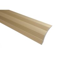 Trojan Universal Floor To Floor Coverstrip Aluminium - Gold