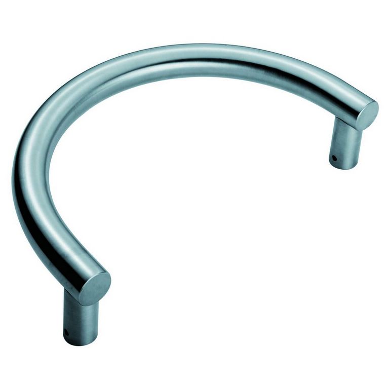 Semi Circular S/Steel Pull Handle Silver