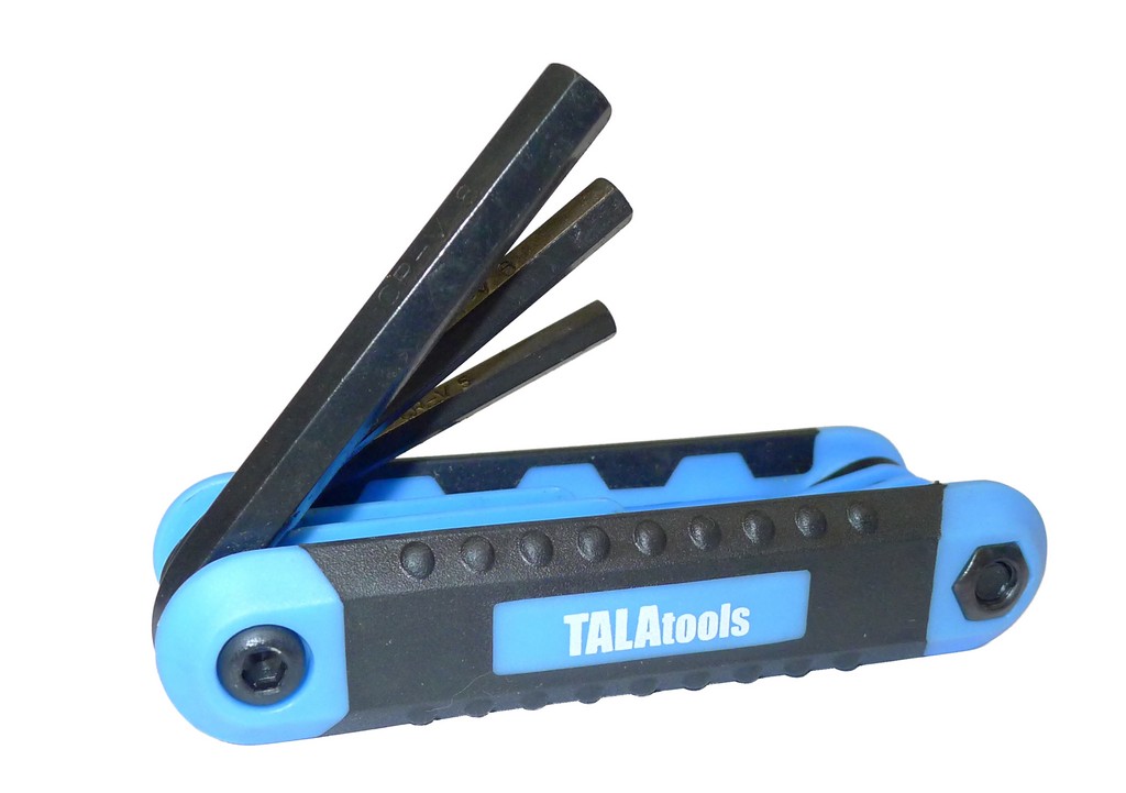 Tala 8 Piece Metric Folding Allen Key Set