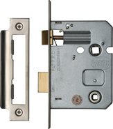 JPC Bathroom Lock Silver