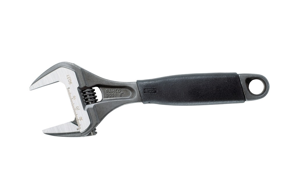 Bahco Wide Jaw Adjustable Wrench