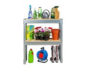 Adman Steel Shed - Shelving Unit Mini