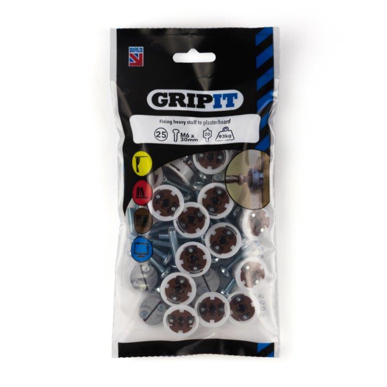 GRIPIT Fixings - Brown