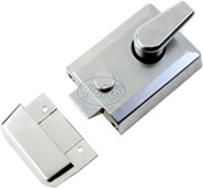 JPC Night Latch Satin Chrome