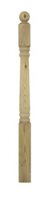 Burbidge Deck Treated Colonial (Mld) Newel