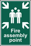 Cent Sign Fire Assembly Point